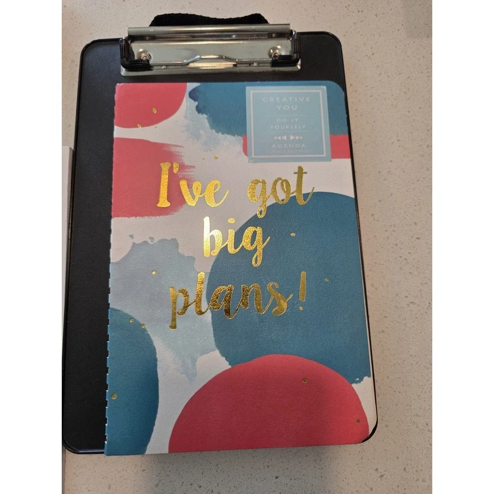 Weekly Planner Home Office‎ Mini Bundle– Undated Mini Clip Board